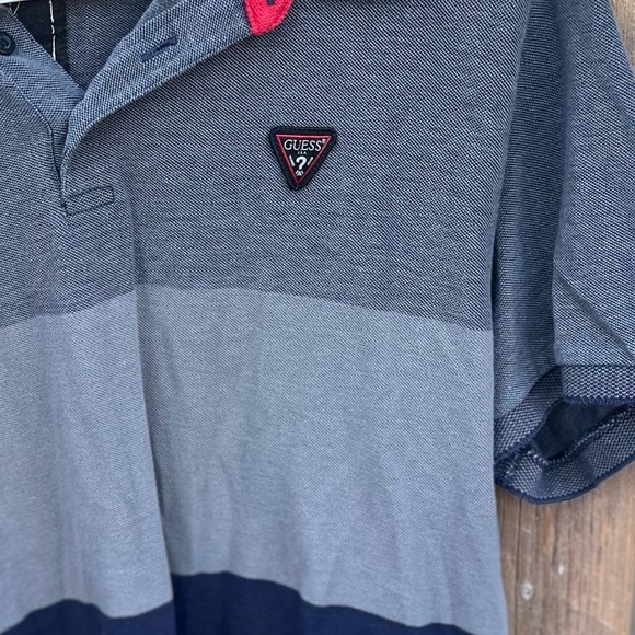 Guess Other - Men’s colour block Guess Polo shirt size XL